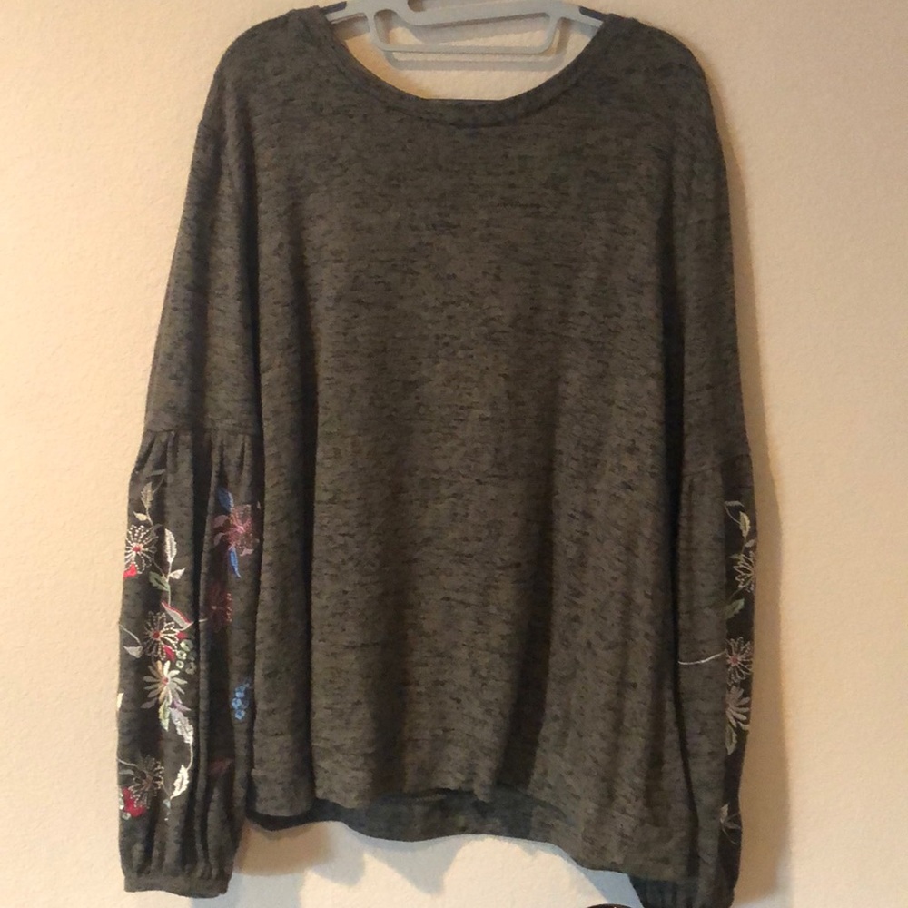 Floral Sleeved Warmth